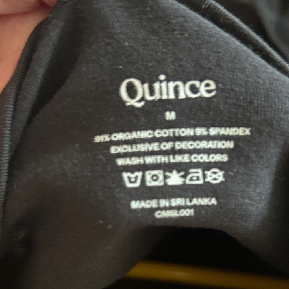 Quince Women's Three-Piece Bodysuit Set - Black, Brown & Tan medium‎ - Picture 7 of 10